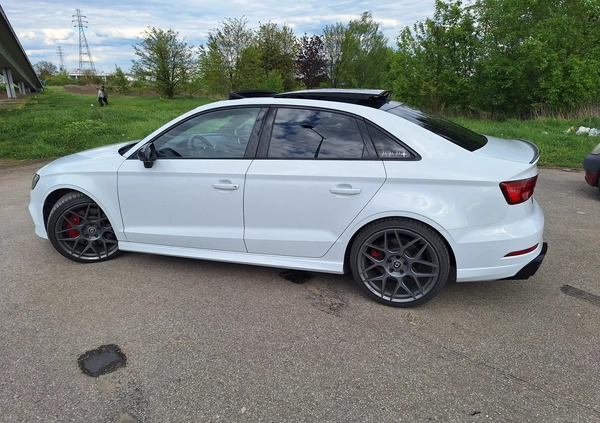 Audi S3 cena 123000 przebieg: 133600, rok produkcji 2016 z Warszawa małe 704